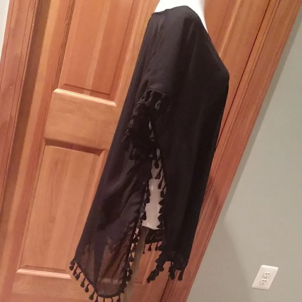 Swim Cover-up Black One Size